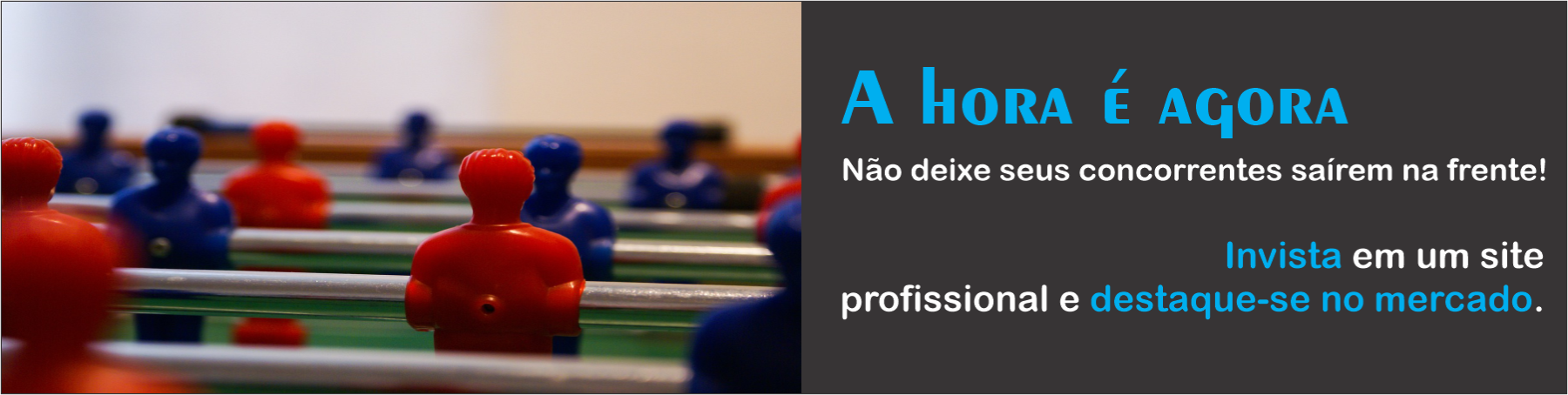 Saia na frente do seu concorrente com um site profissional